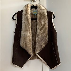 C&C California Faux Fur Vest